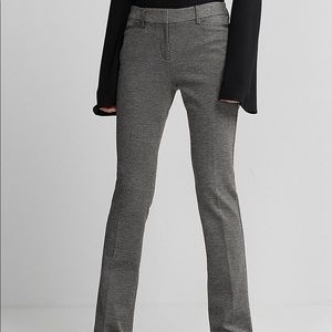 Black and White Pattern Dress Pants